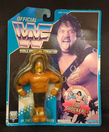HASBRO WWF SAMU/THE HEAD SHRINKERS/WWF