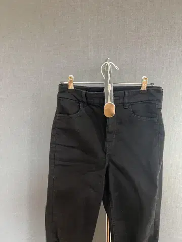 아메리칸 이글 블랙 스키니 데님 팬츠
