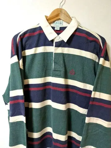 IZOD 긴팔 피케 셔츠 라거 셔츠 라코스테 미국 생산