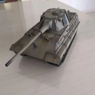 1/35 E50 탱크 페인팅 완료