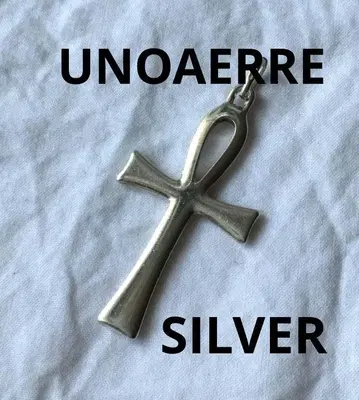 UNOAERRE 우노아레 앙크 실버 목걸이 SILVER 크로스
