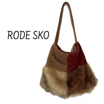 RODE SKO (로데스코) 대형 퍼 토트백