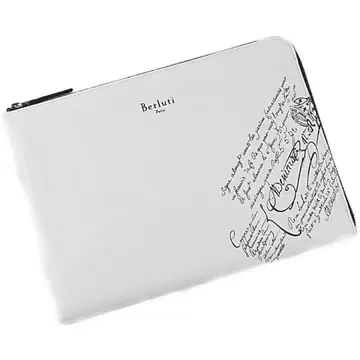 희귀 Berluti 벨루티 니노 카리그래피 가죽 클러치백