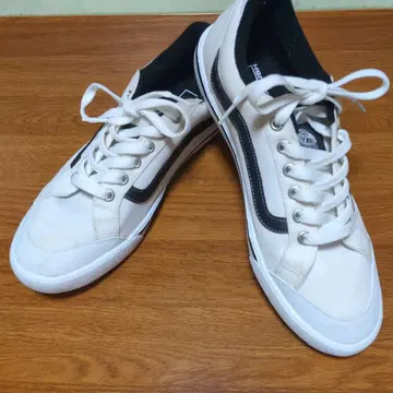 VANS 반스 스니커즈 화이트/블랙 26.5cm