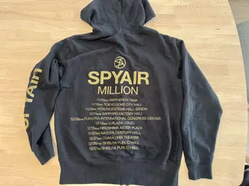 SPYAIR MILLION 후드티 M 사이즈
