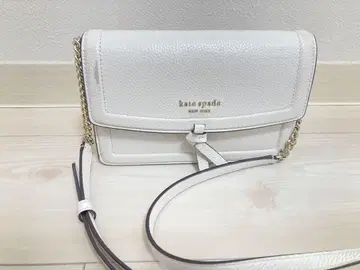 kate spade 노 플랩 크로스바디 숄더백 화이트