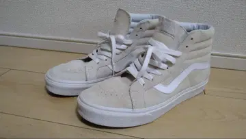 Vans Sk8-Hi 베이지 하이컷 스니커즈