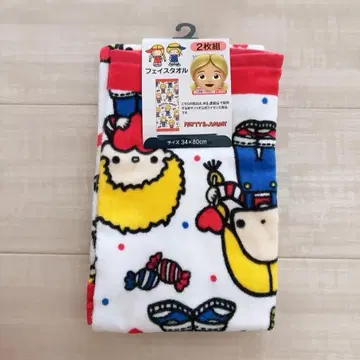 새상품 패티 앤 지미 페이스 타월 2매 세트