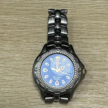 SEIKO 다이버 워치 티타늄 스쿠버 7N35-6120