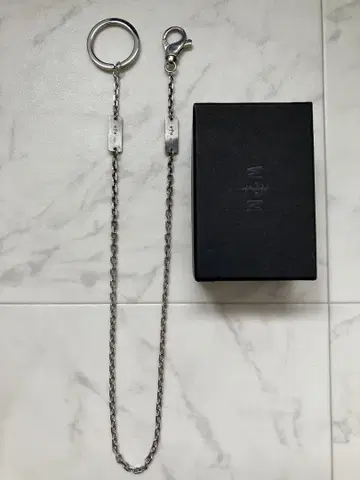 WACKOMARIA 월렛 체인 실버 925