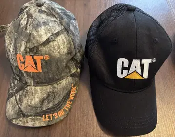 CAT 캡 모자 2점 세트
