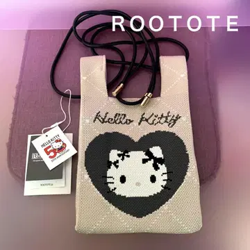 Hello Kitty 니트 숄더백 50주년 기념 [ ROOTOTE ]