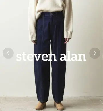 steven alan 스티븐 앨런 데님 와이드 테이퍼드