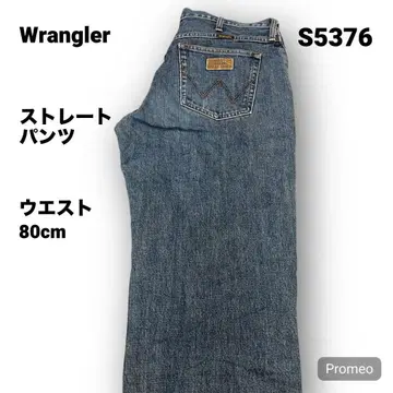 [즉시 구매 OK] Wrangler 스트레이트 팬츠 33인치 블루