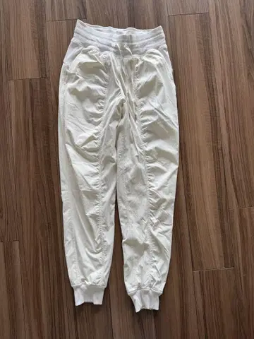 lululemon 화이트 요가 스포츠 팬츠