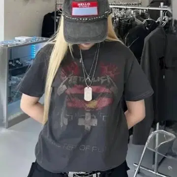 [ XU DOG ] metallica band tee 2