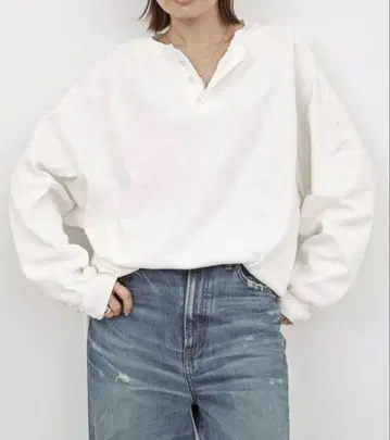 미사용 라빠르망 REMI RELIEF HENLEY L/S T-SHIRT