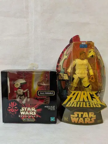 Star Wars 스타워즈 피규어 세트 한 솔로 & 핏 드로이드