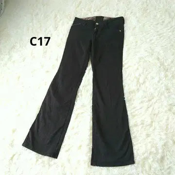 C-Seventeen 에드윈 CW301 블랙 부츠컷 데님 S