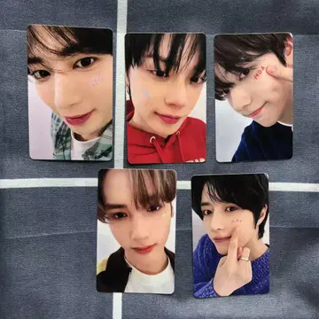 TXT 일본 팬미팅 FC MOAZONE 모아존 트레이딩 카드 5장