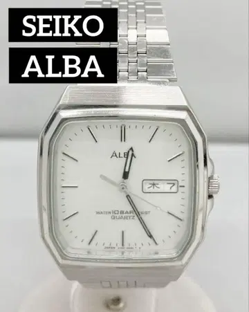 작동품 * SEIKO 세이코 ALBA 알바 V733-5A30 쿼츠