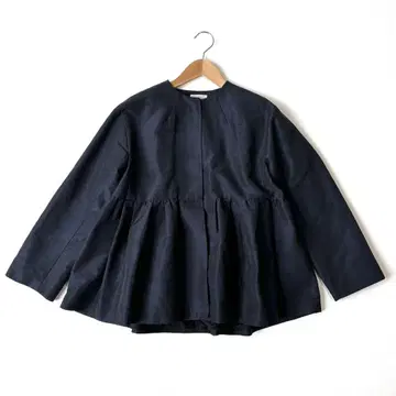 IENA & NAVY etique 페플럼 자켓