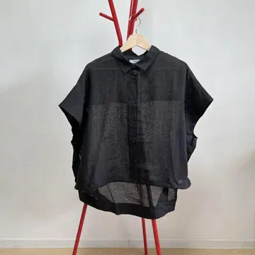 25년 금기 새상품 doudou 린넨 드로스트 프렌치 셔츠 F 프리