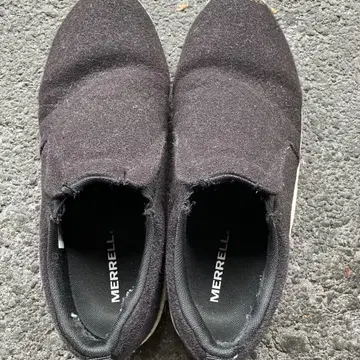 MERRELL 블랙 슬립온 스니커즈