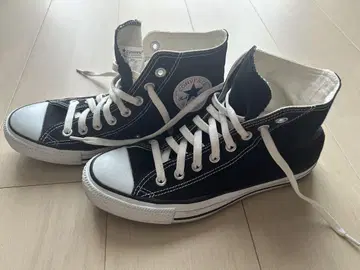 converse all star 25.5cm 블랙 하이컷