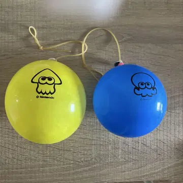 스플라툰 축제 물풍선 요요 2종 세트