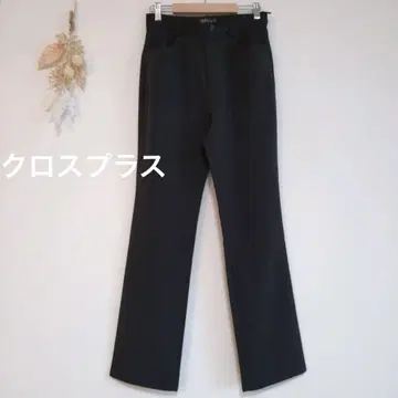 크로스플러스 테이퍼드 스트레치 팬츠 [ F ] 벨트 루프 포켓 있음