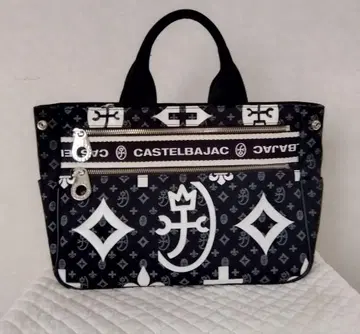 CASTELBAJAC 토트백 블랙/화이트