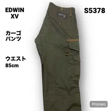 [즉시 구매 OK] EDWIN XV 카고 팬츠 사이즈 M 카키