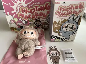 Macaron Labubu 라부부 마카롱 봉제 인형 펜던트