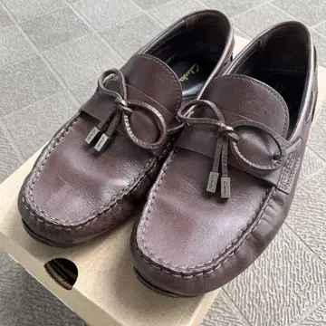 Clarks 브라운 로퍼 25.5 박스 포함