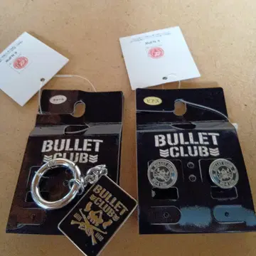 BULLET CLUB 키링 & 귀걸이 세트