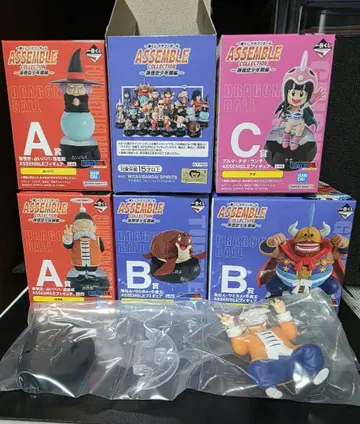 드래곤볼 제일복권 Assemble 6개 세트 A상, B상, C상 일부