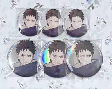 [오늘 한정 가격] NARUTO 베이스 야드 캔뱃지 오비토 6점