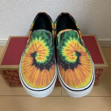 VANS 타이다이 패턴 슬립온 24cm