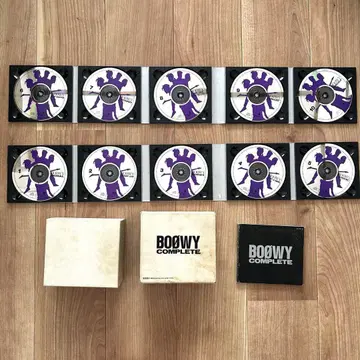 BOOWY COMPLETE CD 10장 세트 작동 확인 완료