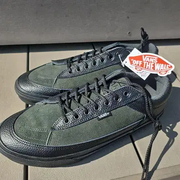 [미사용 새상품] calee x VANS 스니커즈 그레이 블랙