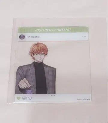 BROTHERS CONFLICT 브라콘 포토 카드 아크릴 아사히나 나츠메