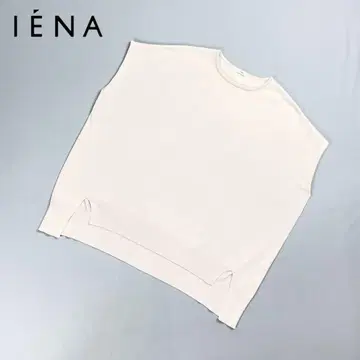 IENA 코튼 스트레치 풀오버 니트 그레이지 사이즈 F*FD104