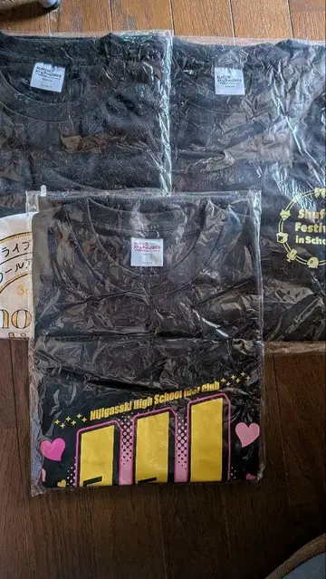 니지가사키 학원 스쿨 아이돌 동호회 T셔츠