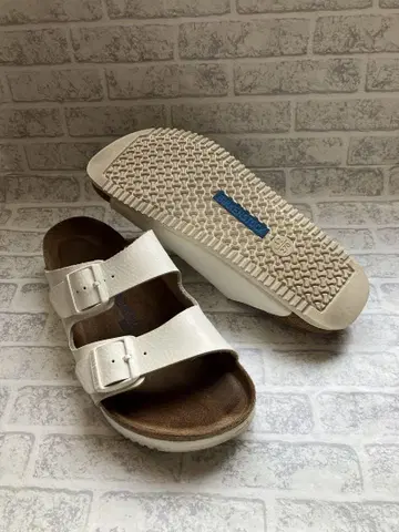 버켄스탁 BIRKENSTOCK 애리조나 샌들 42 내로우 화이트