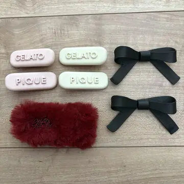 GELATO PIQUE 헤어 클립 3세트