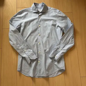 RAINMAKER KYOTO 라이트 블루 버튼 다운 셔츠