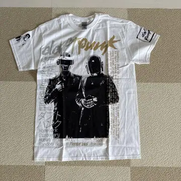 브루스 웨버풍 다프트 펑크 T셔츠 Daft Punk