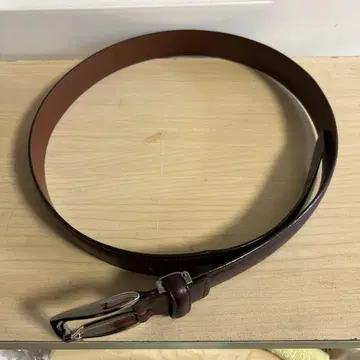 PRARE 프렐 가죽 벨트 버건디