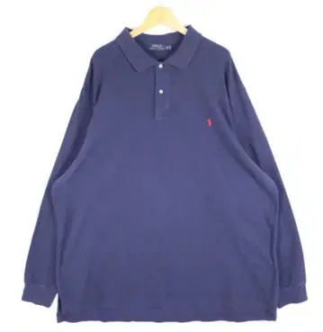 Polo Ralph Lauren 네이비 긴팔 피케 셔츠